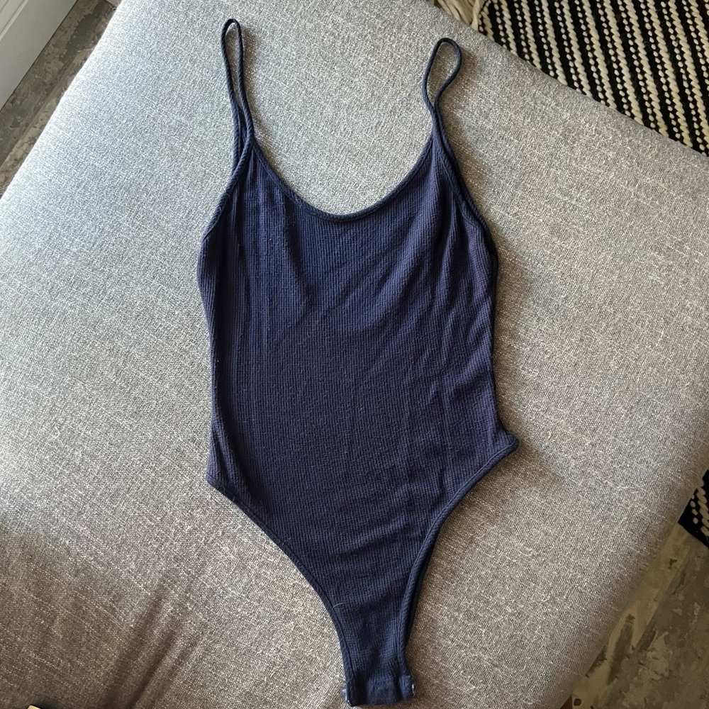 Lacy Love Navy blue body suit